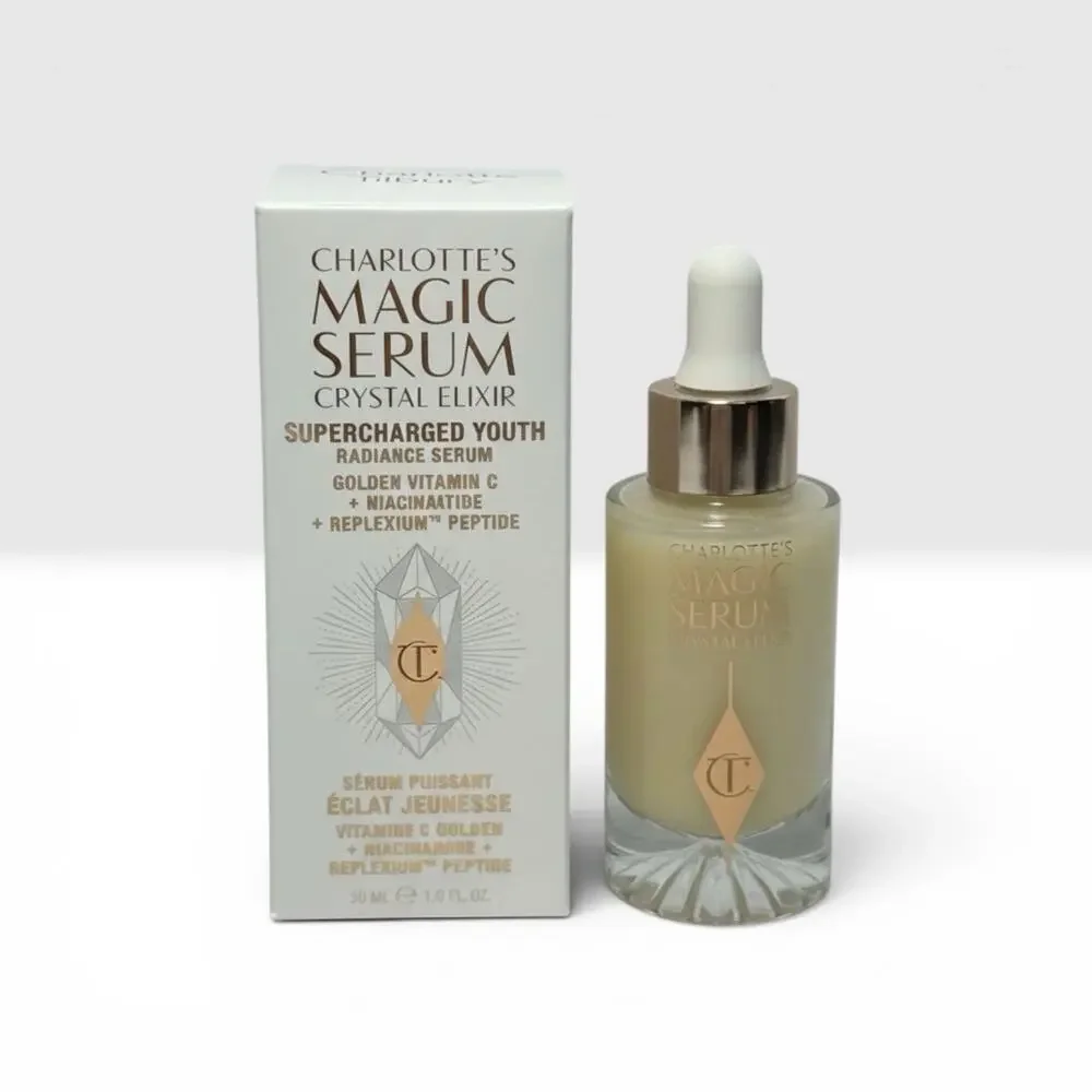 Charlotte's Magic Serum Crystal Elixir Tilbury Supercharged Youth Radiance 1 oz